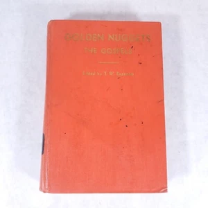 Golden Nuggets: Vol IV, the Gospels - 1944 Hardcover by Theodore W. Engstrom - Picture 1 of 14