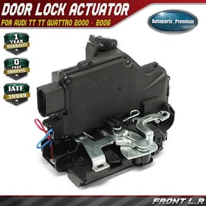 Front Left Driver Side Door Lock Actuator for Audi TT Quattro 2000-2006 9 Pins - Picture 1 of 8