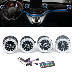 4 PIEZAS Salpicadero Delantero Aire Acondicionado Ventilación Para Mercedes Benz Clase V W447 Vito V250 - Imagen 1 de 8