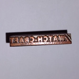 Watch-Craft Printers Letterpress Block Vintage Watch Craft Patent  - Picture 1 of 11