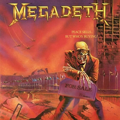 MEGADETH Peace Sells But Who's Buying BANNER 2x2 Ft Fabric Poster Flag album art - Image 1 of 3