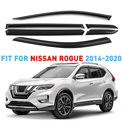 Rain Guards Vent Visors Shade for 2014-2020 Nissan Rogue - Image 1 of 4