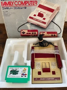 Nintendo Family Computer Famicom console HVC-001 Box Tested J League Soccer set - Picture 1 of 5