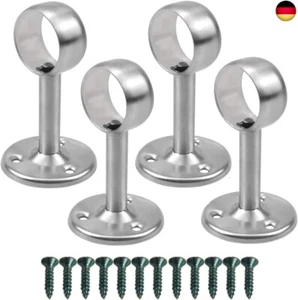 4 Stücke Gardinenstangen Halterung Verstellbare Deckenhalterung, Halterungen - Bild 1 von 8