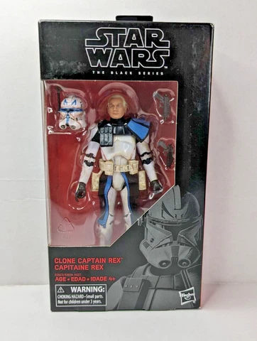 Star Wars 6" Black Series Clone Captain Rex #59 The Clone Wars Animated Series Cover