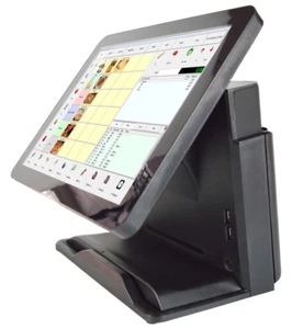 Point of Sale 15" Capacitive Touch Screen Terminal. Bluetooth/ WIFI. Win 10Pro - Picture 1 of 10