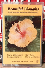 BEAUTIFUL THOUGHTS / GARY PRIM PIANO CASSETTE  (1990) WRITTEN by DAVID M. COMBS