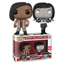 Scott Pilgrim Matthew & Demon Chick SDCC 2018 US Pop! 2 Pk