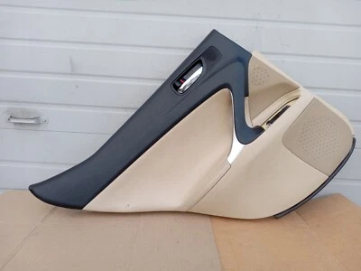 2006 2007 2008 2009 2010 2011 2012 LEXUS IS250 REAR LEFT DOOR PANEL BLACK/TAN - Image 1 of 4