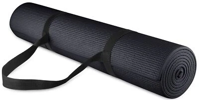 Fitvids All-Purpose 1/4-Inch High Density Anti-Tear Exercise Yoga Mat with Ca... - Image 1 of 3