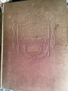 Dekoration in England, antikes Buch - Bild 1 von 12