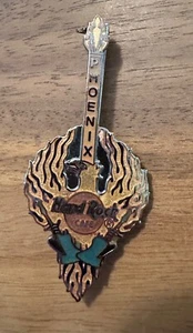 PHOENIX Hard Rock Cafe Firebird Guitar Pin (1995) - Picture 1 of 2