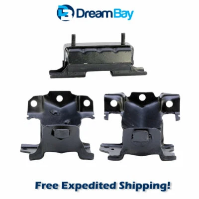 01-10 para Chevy GMC, Silverado Sierra 2500 3500 motor 6,6 L y montaje de transmisión 3 piezas Foto 1 de 2