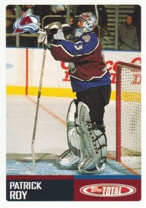 2002-03 Topps Total Hockey Team Checklist #TTC7 Patrick Roy