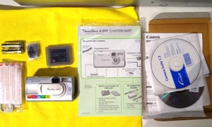 Canon PowerShot A310 3.2 MP CCD Sensor Vintage 2004 Digitalkamera sauber GETESTET - Bild 1 von 14