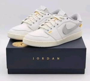 Nike Air Jordan 1 X Union AJKO Low White Canvas Mens Size 10.5 New DS - Picture 1 of 10