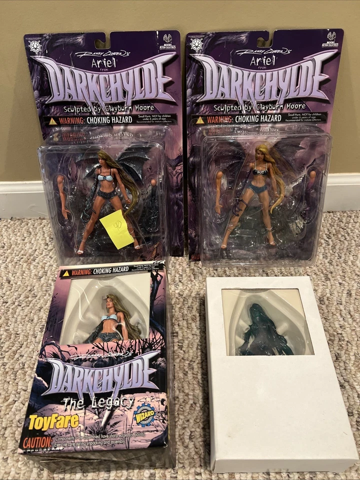 Darkchylde Moore Action Collectible Randy Queen Lot of 4 Figures Sealed - Image 1 of 4