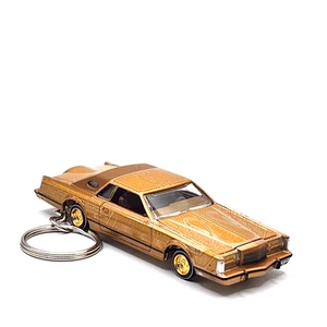 Lincoln Continental Lowrider 1979 dorado personalizado escala 1/64 diecast gran regalo 🎁 - Imagen 1 de 9