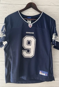 Reebok Dallas Cowboys Tony Romo #9 Jersey Youth Lg On-Field NFL Football - Picture 1 of 6