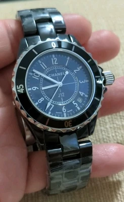 Швейцарские автоматические часы CHANEL J12 Paris D. M. 98005 не работают неиспользованные - Изображение 1 из 4