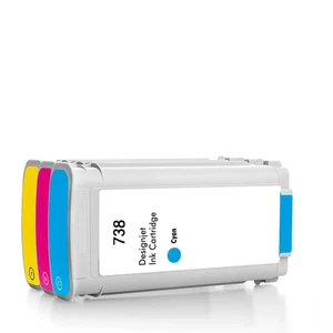 130ML 738 Kompatybilny wkład atramentowy do drukarki HP Designjet T850 T950 - Zdjęcie 1 z 9