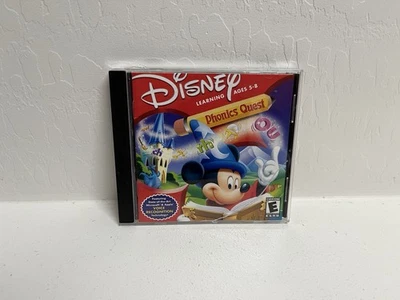 Disney Mickey Mouse Kindergarten Phonics Quest Home School PC GAME CDROM Windows - Image 1 of 4