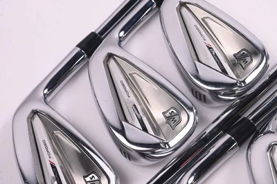 Wilson Dynapwr 2023 Forged Irons / 4-PW / Stiff Flex Dynamic Gold 120 S300 Shaft - Image 1 of 4
