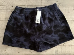 525 America Blue & Black Tie-Dye Lounge Shorts Women’s LARGE - Picture 1 of 4