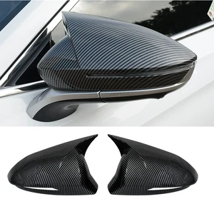 2X Carbon Fiber OX Horn Rearview Mirror Cover For Hyundai Santa Cruz 2022-2026 - Bild 1 von 10