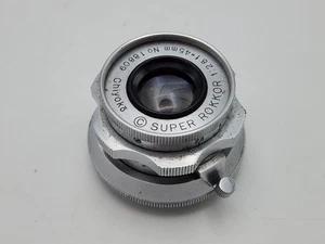 READ Minolta Chiyoko Super Rokkor 45mm F2.8 Prime Lens for M39 Leica LTM Cameras - Picture 1 of 9