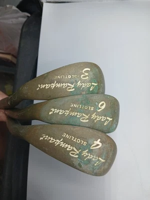 SLOTLINE LADY RAMPANT Berilium/Copper Iron Set 3-4-6 Graphite Set Of 3 Clubs - Image 1 of 4