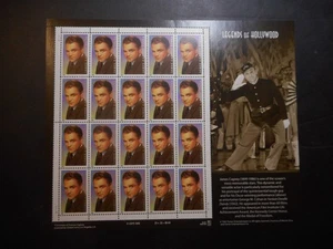 Scott 3329, 33 cent, James Cagney, Sheet - Picture 1 of 2