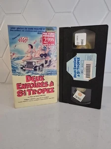 DEUX ENFOIRÉS À ST-TROPEZ : Philippe Caroit VHS ** 1980's Nudity FRENCH - Picture 1 of 5