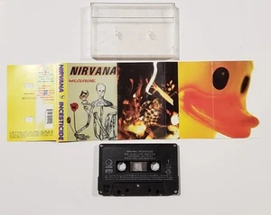 Nirvana Incesticide Cassette (1992) Rare Black Tape David Geffen Vintage Origina - Picture 1 of 8