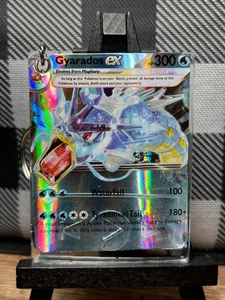 Pokémon Keychain: Gyarados _ Trading Card Key Chain, Resin, Handcrafted - Picture 1 of 1