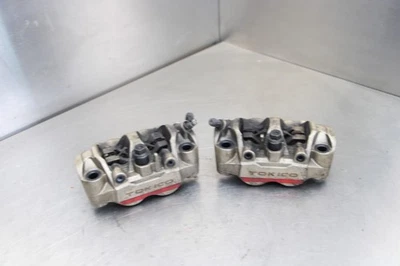 08-11 HONDA CBR1000RR CBR 1000RR RIGHT LEFT FRONT BRAKE CALIPER SET PAIR - Image 1 of 4