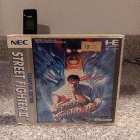 Street Fighter 2 Chapionship Edition PC Engine Turbo Grafx Factory Sealed New