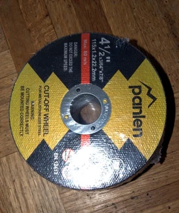 panlen 4-1/2 x3/64 Zoll x 7/8 Zoll Metall Edelstahl Trennscheibe | 25 Stück - Bild 1 von 3