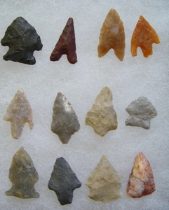 Konvolut 12 Vogelspitze Pfeilspitze Sammlung - Bild 1 von 2