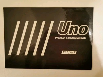 Libretto Fiat Uno - Plancia Portastrumenti - In Italiano Originale  - Immagine 1 di 4