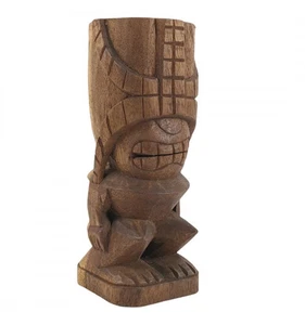Tiki Lono Polynésien en bois de Suar 20cm - Bild 1 von 5