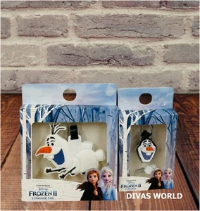 Disney Frozen II Luggage Tag & Padlock Olaf Travel Pack Xmas Gift NEW Primark - Picture 1 of 24