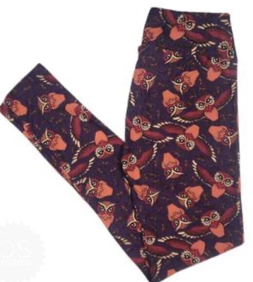 Lularoe OS LEGGINGS OWLS HARRY POTTER *AWESOME* NEW - Imagem 1 de 1