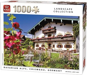 KING, Puzzle 1000 Pièces Alpes Bavaroises en Allemagne, KING55854 - Photo 1/1