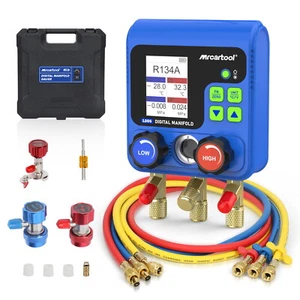 Juego de par rápido de manguera colector de aire acondicionado para aire acondicionado de coche HVAC - Imagen 1 de 17