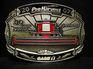 *Case IH Axial Flow Combine 30th Anniversary Pro Harvest Belt Buckle 2007 Ltd Ed - Picture 1 of 4