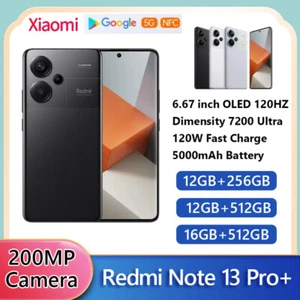 Xiaomi Redmi Note 13 Pro Plus 5G Dimensity 7200 Ultra 200MP Triple Cameras 120W - Picture 1 of 15