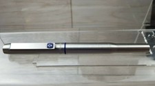 PARKER 25 BRUSHED STEEL FLIGHTER BLUE TRIM FOUNTAIN PEN-ENGLAND.