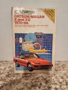 Chilton 6932 - Datsun/Nissan Z and ZX Repair and Tune-up Guide 70-86 - Picture 1 of 6