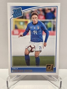 2018-19 Panini Donruss Soccer Federico Chiesa Rated Rookie RC Italy